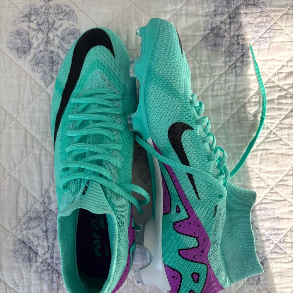NEW Nike Mercurial Vapor Cleats – Teal/Purple – Never Worn